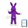 Purple Easter Bunny Mascot Costume