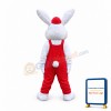 Lovely White Bunny Mascot Costume