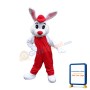 Lovely White Bunny Mascot Costume