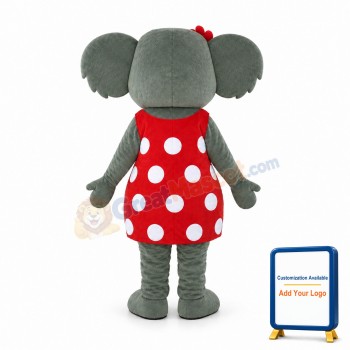 Cute Girl Koala Mascot Costume