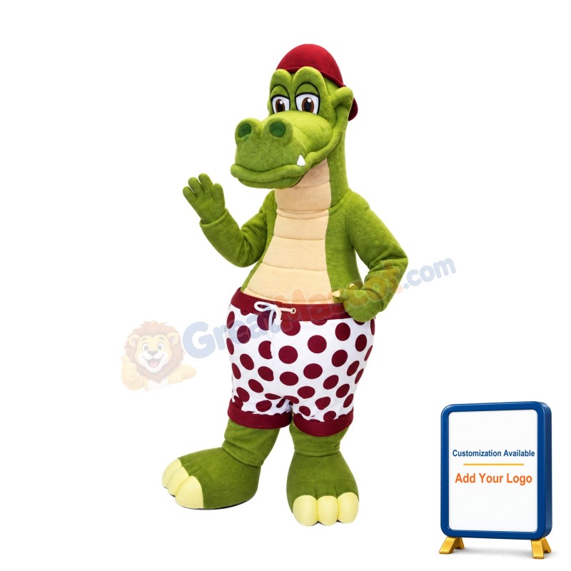 Crocodile Mascot Costume
