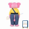 Girl Elephant Mascot Costume