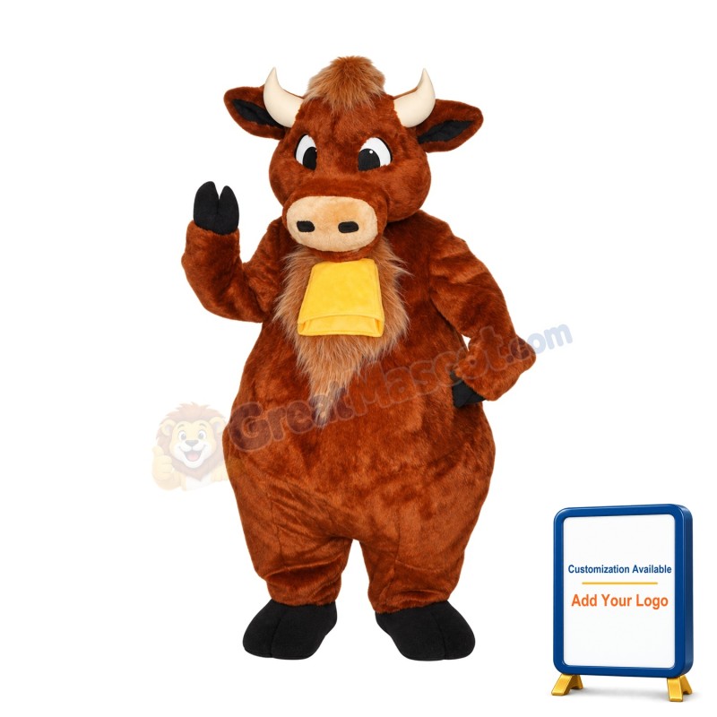 Buffalo Mascot Costume