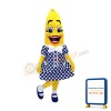 Girl Banana Mascot Costume