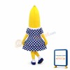Girl Banana Mascot Costume