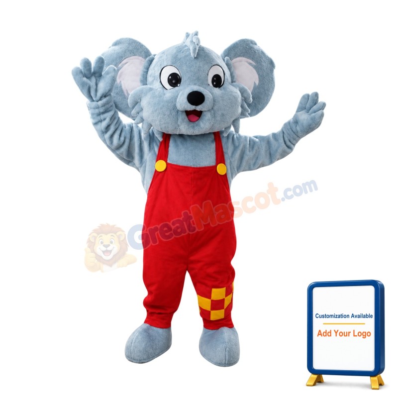 Happy Lightweight Koala Mascot Costume