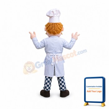 French Chef Mascot Costume