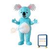 Blue Koala Mascot Costume