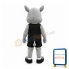 Rhino Mascot Costume