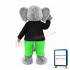Green Elephant Mascot Costume