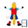 Sport White Horse Mascot Costume