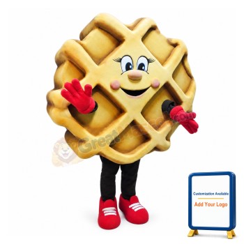 Waffle Mascot Costume