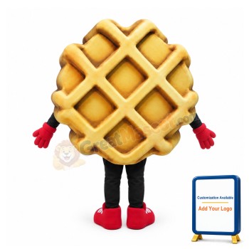 Waffle Mascot Costume