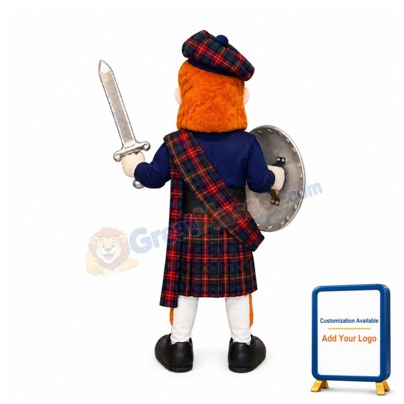 Highlander Mascot Costume