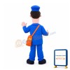 Postman Mascot Costume