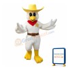 Cowboy Chicken Mascot Costume
