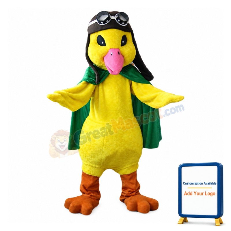 Pilot Bird Mascot Costume Free Shipping