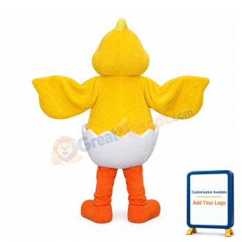Egg Chicken Mascot Costume
