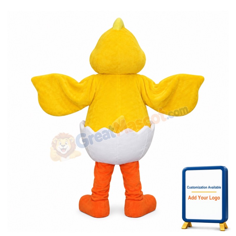 Egg Chicken Mascot Costume