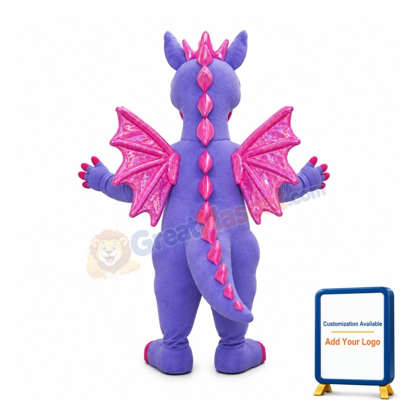 Beautiful Dragon Mascot Costume