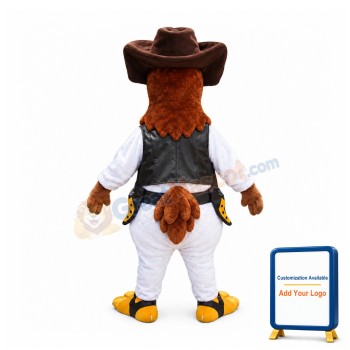 Police Rooster Mascot Costume