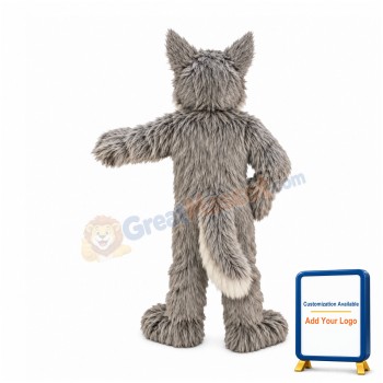 Alpha Wolf Mascot Costume