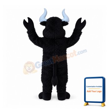 Black Bull Mascot costume