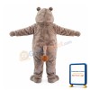 Friendly Lightweight Hippo Mascot Costume