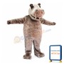 Friendly Lightweight Hippo Mascot Costume