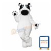 Lovely White Dog Mascot Costume