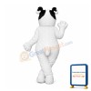 Lovely White Dog Mascot Costume