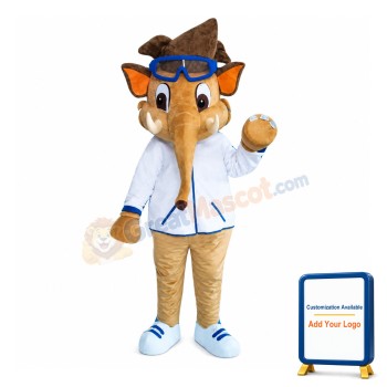 Boy Elephant Mascot Costume