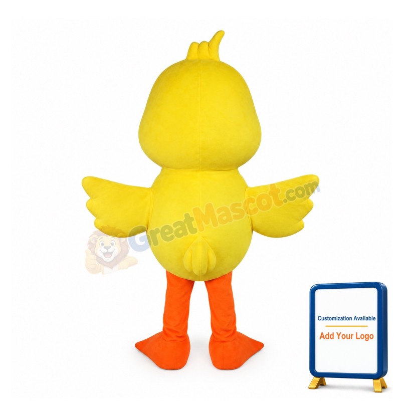 Big Mouth Duck Mascot Costume