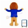 Cartoon Lightweight Lion Mascot Costume