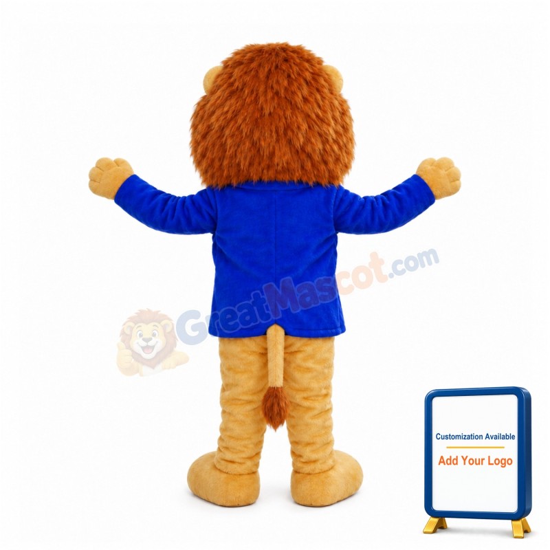 Cartoon Lightweight Lion Mascot Costume