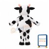 Cute Fat Cow Mascot Costume