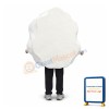 Big Fried Egg Mascot Costume
