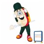 Pita Mascot Costume