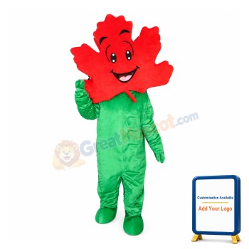 Maple Leaf Mascot Costume