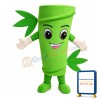 Bamboo Mascot Costume