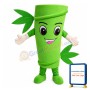Bamboo Mascot Costume