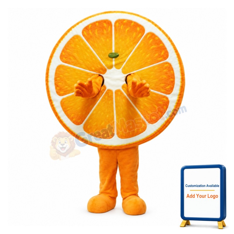 Juicy Orange Mascot Costume