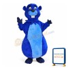 Blue Beaver Mascot Costume