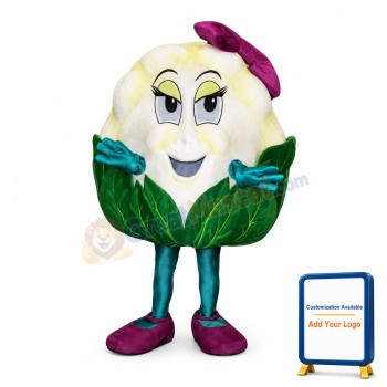 Cauliflower Mascot Costume