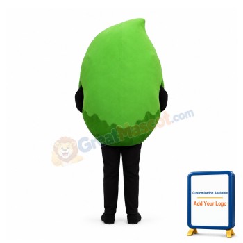 Green Lemo Mascot Costume