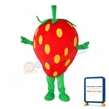 Strawberry Mascot Costume