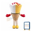 Sundae Ice Cream Mascot Costume