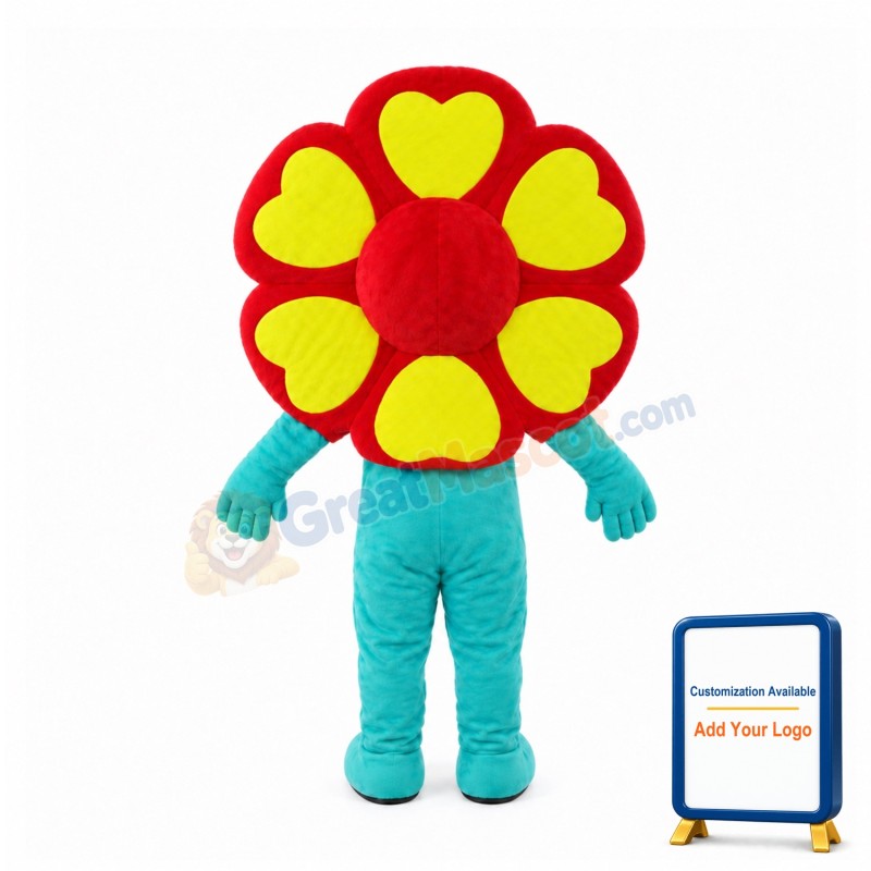 Sunflower Mascot Costume