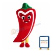Red Chili Mascot Costume