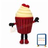 Girl Ice Cream Mascot Costume